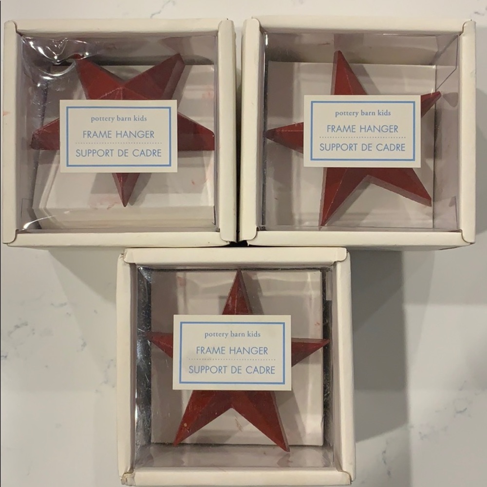 POTTERY BARN KIDS FRAME HANGER X3.  BRAND NEW.